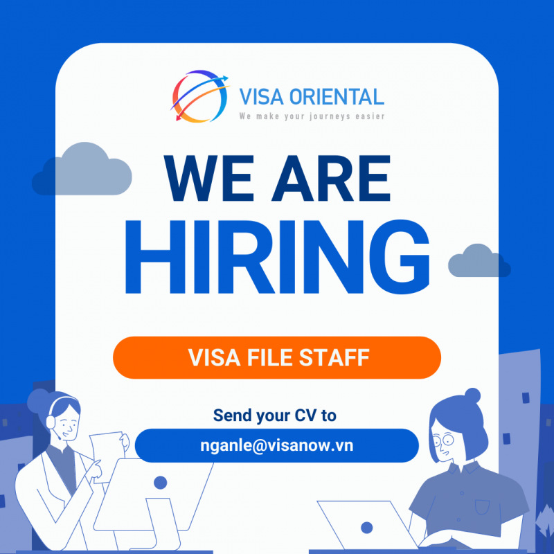 Tuyển dụng nhân viên hồ sơ visa fulltime